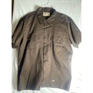 Vintage Dickies Workwear  Flannel Men's 2X Large Made In USA Long SLeeve